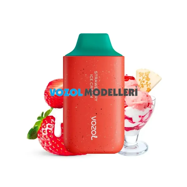 Vozol 6000 Puff Strawberry ice Cream