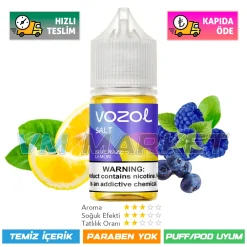 Vozol Likit Blue Razz Lemon 30ml