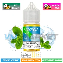 Vozol Likit Cool Mint 30ml