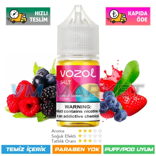 Vozol Likit Forest Berry Storm 30ml