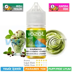 Vozol Likit Green Chocolate Cream 30ml