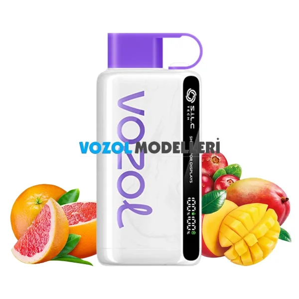 Vozol 12000 Puff Cranberry Mango Grapefruit