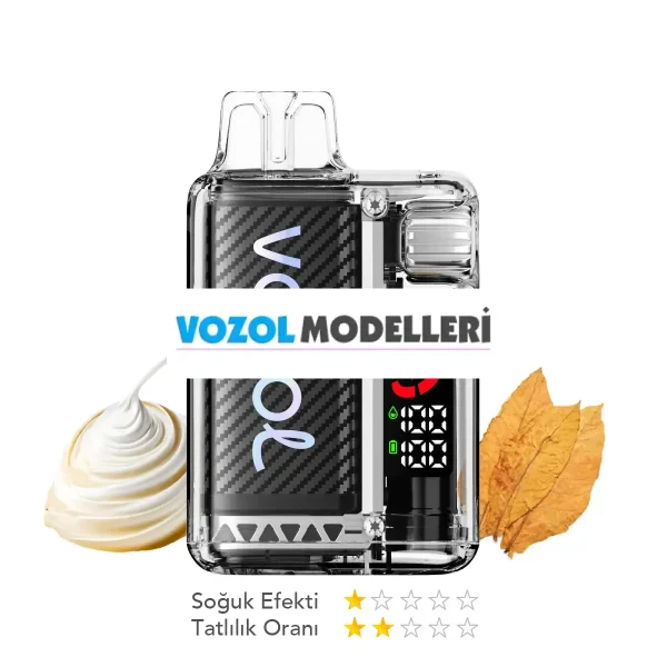 Vozol 20000 Puff Vista Vanicreme Tobacco