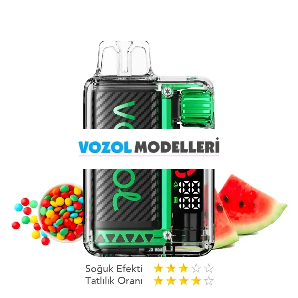 Vozol 20000 Puff Vista Watermelon Bubble Gum