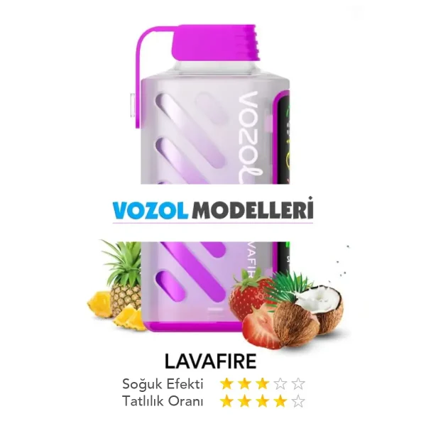 Vozol 20000 Puff Gear Power Lavafire