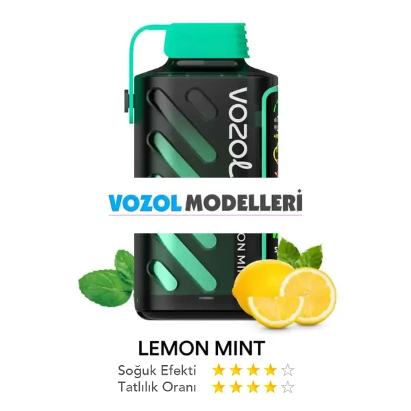 Vozol 20000 Puff Gear Power Lemon Mint