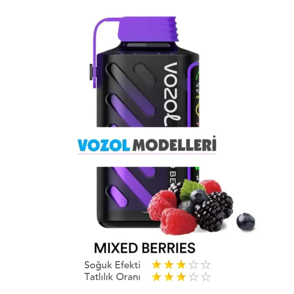 Vozol 20000 Puff Gear Power Mixed Berries