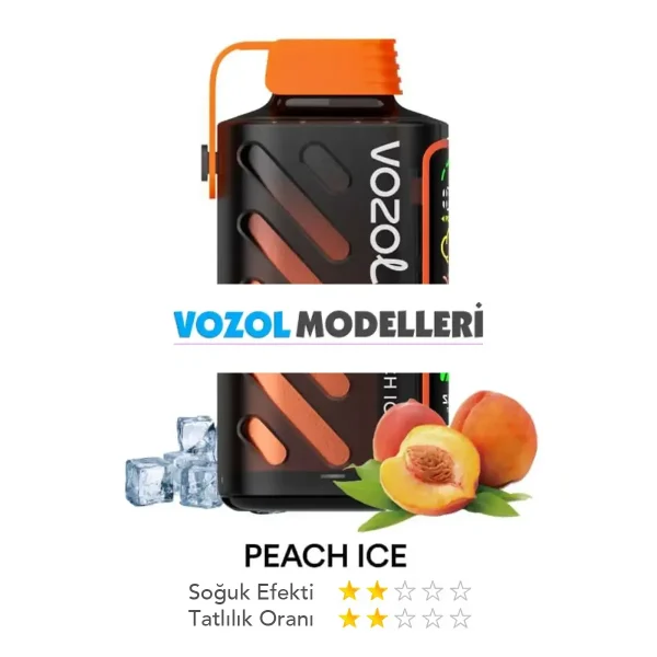 Vozol 20000 Puff Gear Power Peach ice