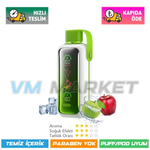 Vozol Star 20000 Puff Double Apple ice