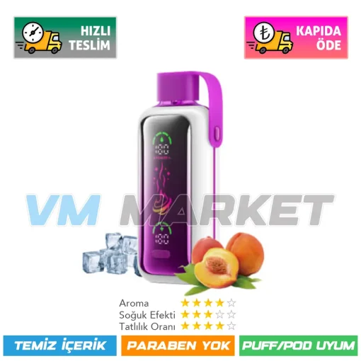 Vozol Star 20000 Puff Juicy Peach ice