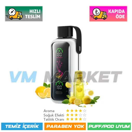 Vozol Star 20000 Puff Perfume Lemon