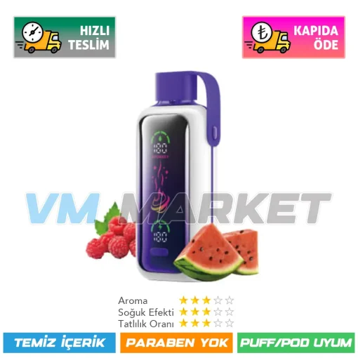 Vozol Star 20000 Puff Raspberry Watermelon