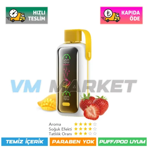 Vozol Star 20000 Puff Strawberry Mango