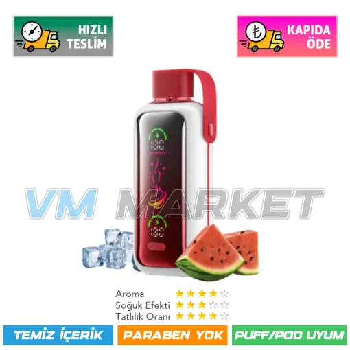 Vozol Star 20000 Puff Watermelon ice